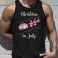 Funny Flamingo Pink Retro Camping Car Christmas In July Great Gift Unisex Tank Top Gifts for Him