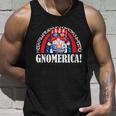 Funny Gnomerica Patriotic Gnome American Flag 4Th Of July Gift Unisex Tank Top Gifts for Him