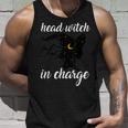 Funny Halloween Head Witch In Charge Unisex Tank Top Gifts for Him