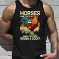 Funny Horses Are Cool But Have You Ever Ridden A Cock Unisex Tank Top Gifts for Him