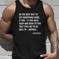 Funny Joe Biden Anyway Quote March 2021 Speech Sarcastic Tshirt Unisex Tank Top Gifts for Him