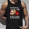 Funny Merry Christmas In July No Milk Cookies Unisex Tank Top Gifts for Him