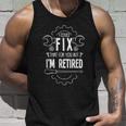 Funny Retirement Gift For A Retired Mechanic Unisex Tank Top Gifts for Him