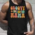 Funny Retro Groovy Birthday Family Matching Cute Groovy Mama Unisex Tank Top Gifts for Him
