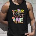 Funny Sister Of The Sweet One Cute Ice Cream Lovers Unisex Tank Top Gifts for Him