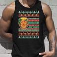 Funny Trump Ugly Christmas Sweater Unisex Tank Top Gifts for Him