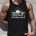 Funny Vintage Golf Eat Sleep Repeat Golfing Fan Unisex Tank Top Gifts for Him