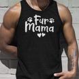 Fur Mama Paw Floral Design Dog Mom Mothers Day Unisex Tank Top Gifts for Him