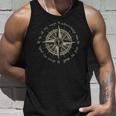 God Will Direct Your Path Compass Religion Christian Unisex Tank Top Gifts for Him