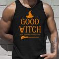 Good Witch Just Kidding Im Bad Too Happy Halloween Unisex Tank Top Gifts for Him