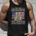 Grandpa Shirts For Men Fathers Day Im A Dad Grandpa Veteran Graphic Design Printed Casual Daily Basic Unisex Tank Top Gifts for Him