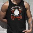 Halloween Candy Countdown Days Till Halloween - Orange And White Men Women Tank Top Graphic Print Unisex Gifts for Him
