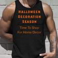 Halloween Decoration Season Shop Home Decor Spooky Lovers Unisex Tank Top Gifts for Him