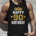 Happy 90Th Birthday Idea For 90 Years Old Man And Woman Unisex Tank Top Gifts for Him