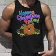 Happy Groundhog Day Tshirt V2 Unisex Tank Top Gifts for Him