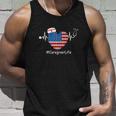 Heartbeat Patriotic Funny 4Th Of July Unisex Tank Top Gifts for Him