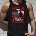 Home Of The Free Because My Brother Is Brave Soldier Unisex Tank Top Gifts for Him