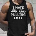 I Hate Pulling Out Retro Boating Boat Captain V2 Men Women Tank Top Graphic Print Unisex Gifts for Him