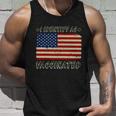 I Identify As Vaccinated American Graphic Plus Size Shirt For Men Women Family Unisex Tank Top Gifts for Him