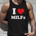 I Love Heart Milfs And Mature Sexy Women Unisex Tank Top Gifts for Him
