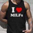 I Love Heart Milfs Tshirt Unisex Tank Top Gifts for Him