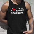I Love Milfs And Cookies Gift Funny Cougar Lover Joke Gift Tshirt Unisex Tank Top Gifts for Him