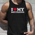 I Love My Boyfriend Gift Unisex Tank Top Gifts for Him