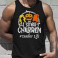 I Smell Children Halloween Teacher Life Costume Funny Unisex Tank Top Gifts for Him