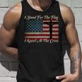 I Stand For The Flag And Kneel For The Cross Tshirt Unisex Tank Top Gifts for Him