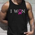 I Won Defeat Breast Cancer Survivor Unisex Tank Top Gifts for Him
