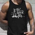 If The Shoe Fits Funny Halloween Quote Unisex Tank Top Gifts for Him