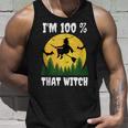 Im 100 Percent That Witch Funny Halloween Dna Results Unisex Tank Top Gifts for Him