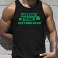 Instant Irish Drinking Beer With Clover St Patricks Day Unisex Tank Top Gifts for Him