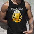 Its Bad Day To Be A Beer Funny Saying Funny Unisex Tank Top Gifts for Him