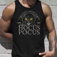 Its Just A Bunch Of Hocus Pocus Cat Tshirt Unisex Tank Top Gifts for Him