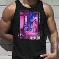 Japanese Cyberpunks Tokyo Streetwear Aesthetic Graphic Men Women Tank Top Graphic Print Unisex Gifts for Him