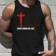 Jesus Saved My Life Tshirt Unisex Tank Top Gifts for Him