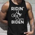 Joe Biden Falling With Biden Funny Ridin With Biden Unisex Tank Top Gifts for Him