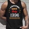 July 1996 Birthday Awesome Since 1996 July Vintage Cool Unisex Tank Top Gifts for Him