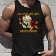 Just A Girl Who Loves Bearded Dragons Unisex Tank Top Gifts for Him