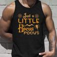 Just A Little Hocus Pocus Halloween Quote Unisex Tank Top Gifts for Him