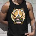 Kawaii Ramen Cute Anime Dog Corgi Japanese Noodles Drk Unisex Tank Top Gifts for Him Kawaii Ramen Cute Anime Dog Corgi Japanese Noodles Drk Unisex Tank Top Gifts for Him