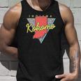 Kokomo Indiana Retro Triangle In City Unisex Tank Top Gifts for Him