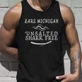 Lake Michigan Unsalted Shark Free V4 Unisex Tank Top Gifts for Him