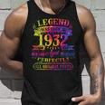 Legend Was Born In 1932 90 Year Old 90Th Birthday Tie Dye Unisex Tank Top Gifts for Him
