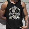 Legends Were Born In April 1989 Vintage 33Rd Birthday Gift For Men & Women Unisex Tank Top Gifts for Him