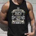 Legends Were Born In July 1989 Vintage 33Rd Birthday Gift For Men & Women Unisex Tank Top Gifts for Him