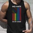 Lgbt Pride Flag No Hate In My State Unisex Tank Top Gifts for Him