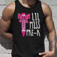Little Miss Prek Cray On Back To School First Day Of School Unisex Tank Top Gifts for Him