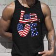 Love Usa Camping Tshirt Unisex Tank Top Gifts for Him